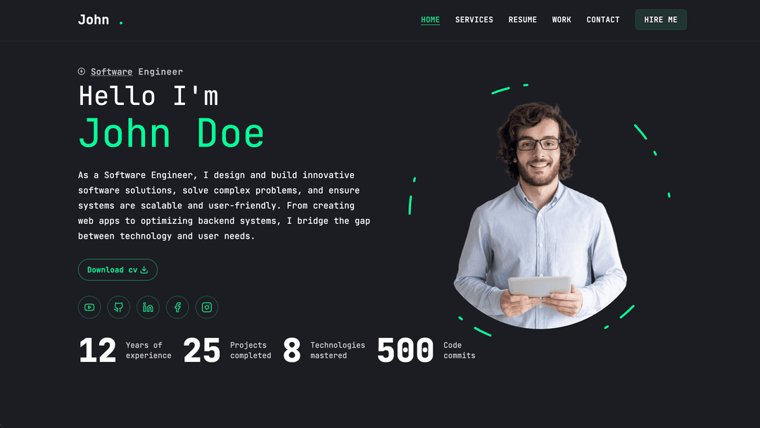 John Portfolio Website